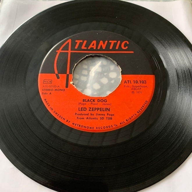LED ZEPPELIN: Black Dog * Misty Mountain Hop * SWE 1971