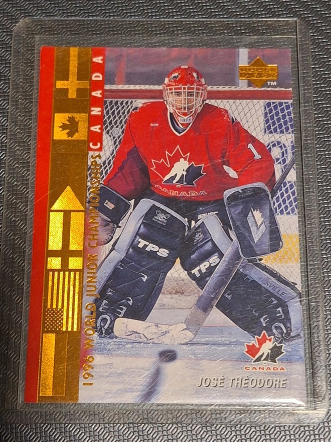 1995-96 Upper Deck Jose Theodore #530 Rookie RC