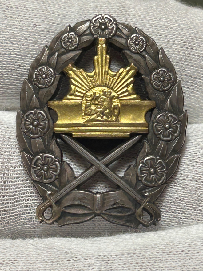 Kadettikoulun merkki.
