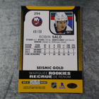 Robin Salo 2021-22 OPC Platinum Seismic Gold - pikkukuva 2