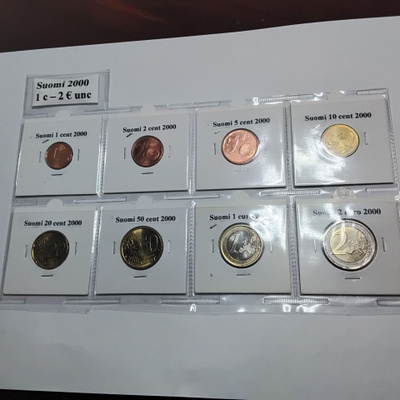 Suomi irtokolikkosarja 2000 unc