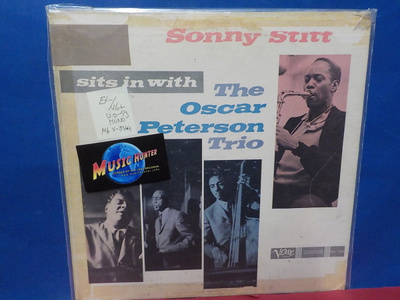 Sonny Stitt Sits In With The Oscar Peterson Trio EX-/VG+ LP