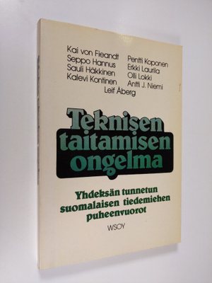 Teknisen taitamisen ongelma : studia generalia -esitelmäs...