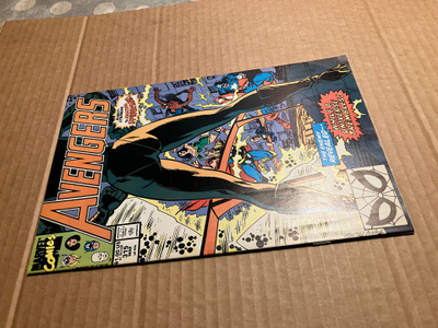 MARVEL AVENGERS 315/1990 HYVÄ