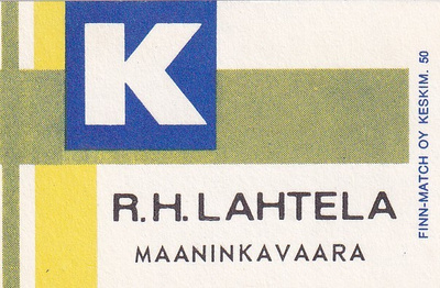 MAANINKAVAARA, R. H. LAHTELA  4/10
