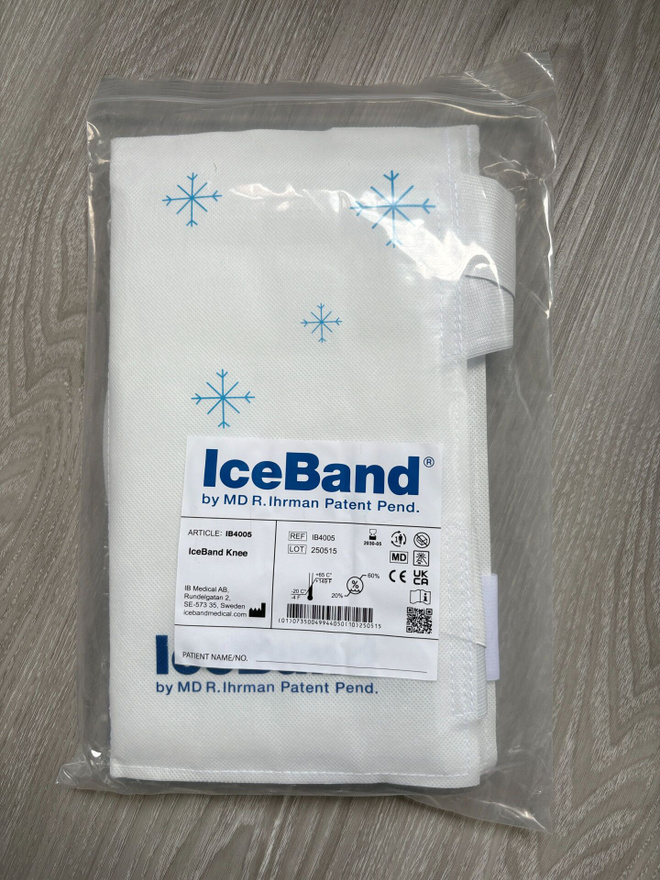 ICEBAND KNEE KYLMÄKOMPRESSIOSIDE POLVEEN *UUSI*