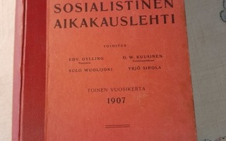 sosialistinen aikakausikirja 1907 sidottu vsk
