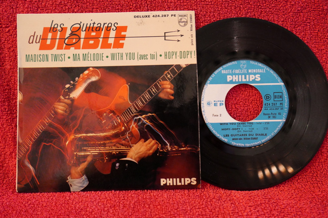 Les Guitares Du Diable – Madison Twist Ep Ranska 1962