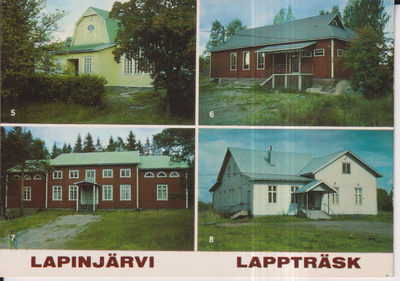 Lapinjärvi - Lappträsk , sommitelmakortti e17