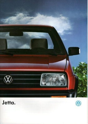 VW Jetta -esite, 1989