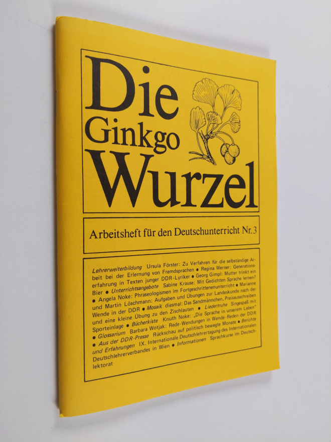 Die Ginkgo Wurzel : Arbeitscheft fur den Deutschunterrich...