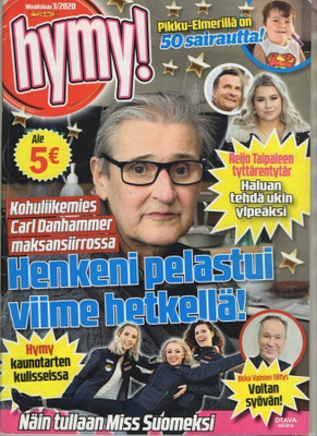 Hymy n:o 3 2020  Tullaan Miss Suomeksi. Senja. Anu. Olga.