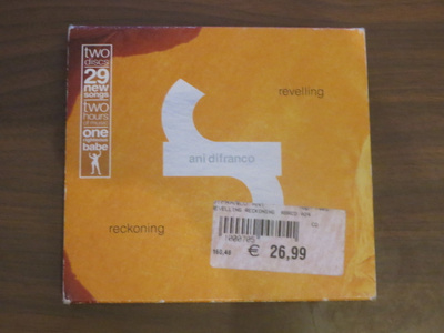 Ani Difranco: Revelling/Reckoning 2CD