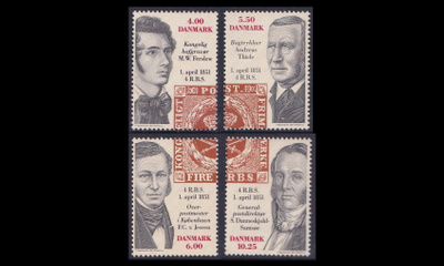 Tanska 1273-6 ** Postimerkki 150v (2001)