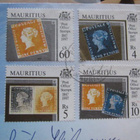 Mauritius numeroitu kuori 1997 Saksaan 4 merkkiä - pikkukuva 2