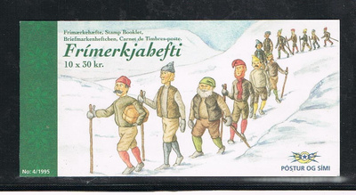 Islanti 1995 - Joulu 30kr vihko  ++