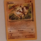 POKEMON MAATYYPIN KORTTI MANKEY , VANHA - pikkukuva 1