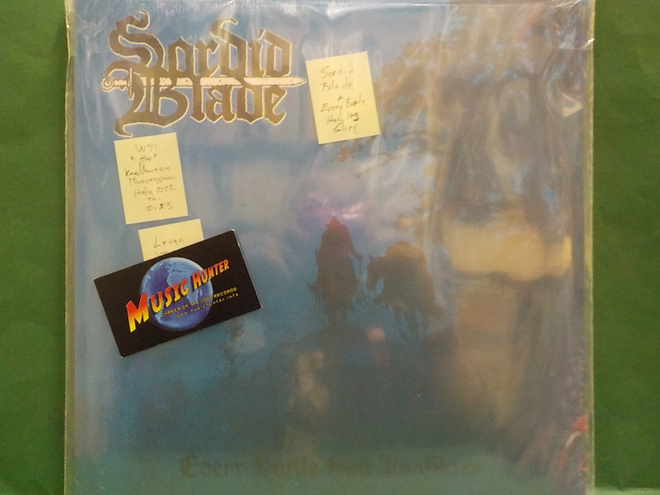 SORDID BLADE - EVERY BATTLE HAS ITS GLORY - ITALY UUSI LP