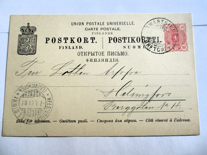 1901 Wärtsilä Aktiebolag ehiö, ruukinomistajalle