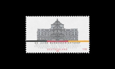Saksa 2137 ** Liittovaltion tuomioistuin 50v (2000)