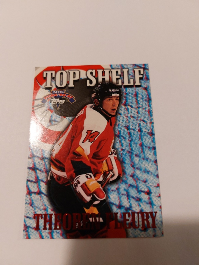 1996-97 Topps Picks Top Shelf #TS14 Theo Fleury