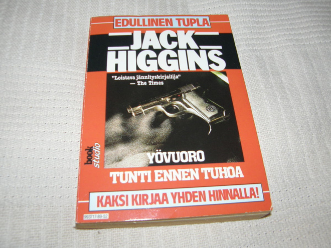 Jack Higgins Yövuoro / Tunti ennen tuhoa  -nid