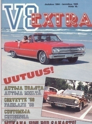 V8 - MAGAZINE EXTRA Joulukuu 1984 - tammikuu 1985