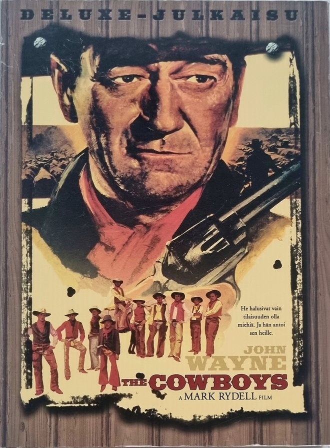 JOHN WAYNE: THE COWBOYS DELUXE-JULKAISU DVD