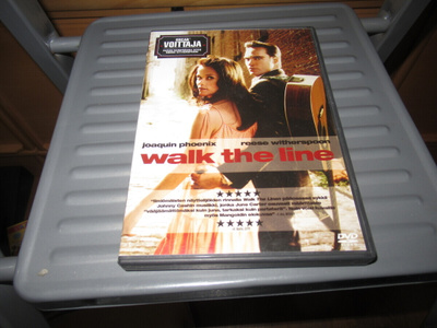 Walk the line dvd-elokuva (Johnny Cash)