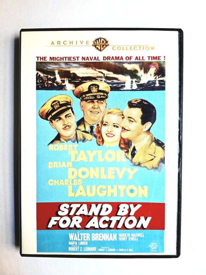 Stand by for Action (1942) Robert Taylor, Charles Laughton
