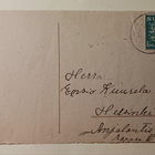 Kirkko ja talot joulumaisemassa, hopeaa ym, p. 1938 - pikkukuva 2
