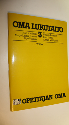 Kari Katainen : Oma lukutaito 3, Opettajan oma