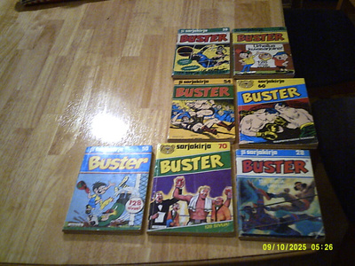 Buster-pokkarit (9 kpl)