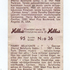 Purkkakuva Hellas Filmitähti-sarja n:o 36 HARRY BELAFONTE - pikkukuva 2