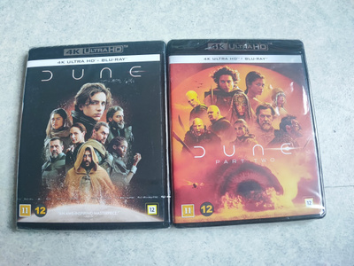 Dune 1 & 2 UUSI BLU-RAY 4K Ultra HD