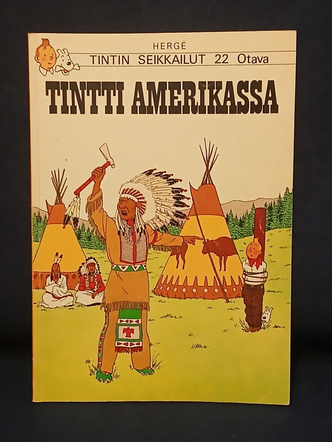 Tintin seikkailut 22 Tintti Amerikassa 1.p