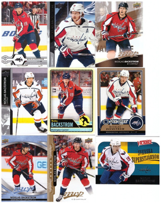 9 x NICKLAS BÄCKSTRÖM Washingon Capitals