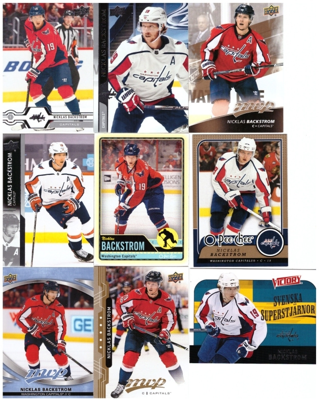 9 x NICKLAS BÄCKSTRÖM Washingon Capitals