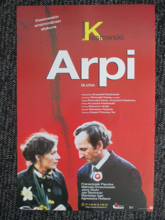 Arpi (Kieslowski, 1976) - vanha elokuvajuliste