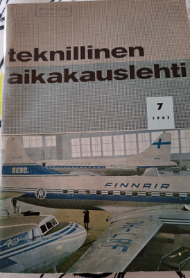 TEKNILLINEN AIKAKAUSLEHTI  nro 7  1963