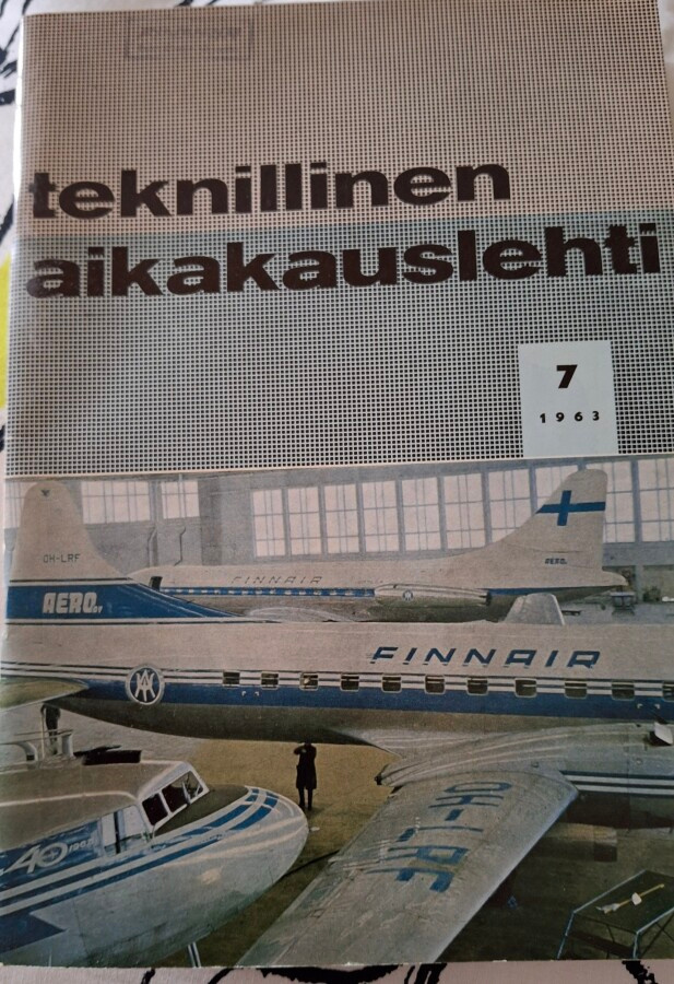 TEKNILLINEN AIKAKAUSLEHTI  nro 7  1963