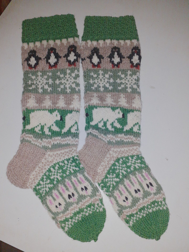 Pingviinisukat