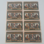 Notgeld der stadt Bitterfeld 50 pfennig,8kpl - pikkukuva 1