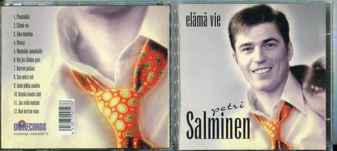PETRI SALMINEN . CD-LEVY . ELÄMÄ VIE - NIMMARILLA