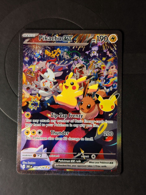 Pokémon-kortti Pikachu EX 150