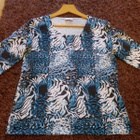 Gelco 3/4 Sleeve U Neck Top / Neulepaita / Neule - koko M - pikkukuva 5