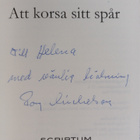 Roy Michelson : Att korsa sitt spår (signeerattu) - pikkukuva 3