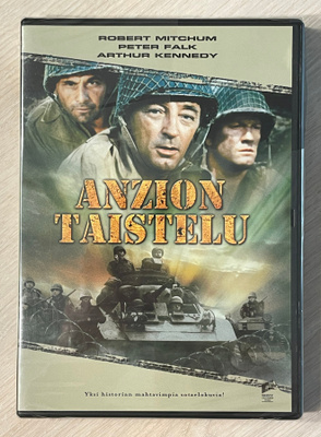 Anzion taistelu (1968) Robert Mitchum, Peter Falk (UUSI)