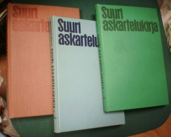 Buhler SUURI ASKARTELUKIRJA 1-3 (koko sarja) Sis.pk:t