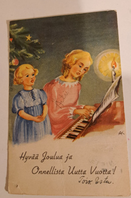 Arvo Kotilainen: soitto ja laulu, kulkenut 1944